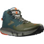 Wanderschuhe Salomon Predict Hike Mid Gore-Tex blau/grün PonderosaPine
