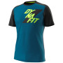 Herren T-Shirt Dynafit Transalper Light M S/S Tee blau Reef Melange