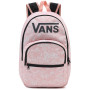 Damenrucksack Vans Ranged 2 Prints Backpack rosa/weiß Coral Cloud/White