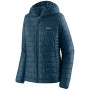 Damenjacke Patagonia Nano Puff Hoody dunkelblau Lagom Blue