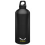 Flasche Salewa Traveller Alu Bottle 0,6 l schwarz Black