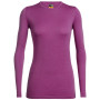 Damen-T-Shirt Icebreaker W's 200 Oasis LS Crewe rosa Amore