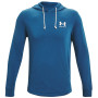 Herren-Sweatshirt Under Armour Rival Terry LC HD blau Deep Sea / / Onyx White