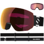 Skibrille Salomon Radium Pro Sigma (And Extra Lens) schwarz/grau Black
