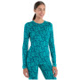 Damen-Funktionsshirt Icebreaker W Mer 200 Oasis LS Crewe Macro Camo