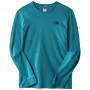 Herren-T-Shirt The North Face Simple Dome Tee Long Sleeve hellblau Harbor Blue