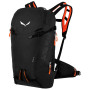 Skialp-Rucksack Salewa Sella 26L schwarz BLACK OUT