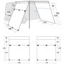 Seitenplane Outwell Fallcrest Side Panel Set