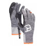 Herrenhandschuh Ortovox Fleece Light Glove M grau DarkGrayBlend