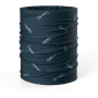 Multifunktionstuch Warg Bandana grau/blau Logo