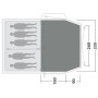 Zeltteppich Outwell Cozy Carpet Nevada 5 (2024)