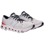 Damen Laufschuhe On Running Cloud X 4 2024 hellgrau Silver/Flame