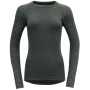 Damen-Funktionsshirt Devold Duo Active Woman Shirt LS dunkelgrün Woods
