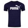 Herren-T-Shirt Puma ESS Logo Tee dunkelblau Blue