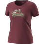 Damen-T-Shirt Dynafit Graphic Co W S/S Tee