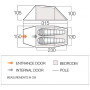 Ultraleichtes Zelt Force Ten Xenon UL 2