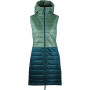 Damenweste Skhoop Disa türkis/blau GraniteGreen