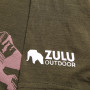 Damen-T-Shirt Zulu Merino Mountains 160 Short Block
