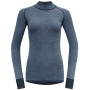 Damen-Funktionsshirt Devold Kvitegga Merino 230 Cross Neck