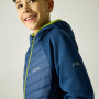 Kinderjacke Regatta Junior Andreson Hybrid Aviator Blue