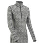 Damen-Funktionsshirt Kari Traa Rose Half Zip grau dove