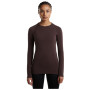 Damen-Funktionsshirt Icebreaker W Mer 260 Zoneknit Seamless LS Crewe