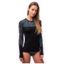 Damen-T-Shirt Sensor Merino Impress, dl.rukáv