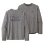 Herren-T-Shirt Patagonia M's L/S Cap Cool Daily Graphic Shirt