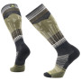 Ski-Socken Smartwool Ski Targeted Cushion Summit Shot Otc schwarz/grün Black