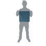 Handtuch LifeVenture Recycled SoftFibre Trek Towel Pocket