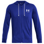 Herren-Sweatshirt Under Armour Rival Terry LC FZ blau Royal / / Onyx White