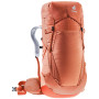 Wanderrucksack Deuter Aircontact Ultra 45+5 SL 2023 orange sienna-paprika