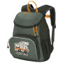 Kinderrucksack Jack Wolfskin Little Joe grün/orange hedge green