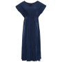 Damenkleid Alpine Pro Niewa dunkelblau MOONLIT OCEAN
