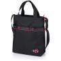 Umhängetasche Loap Nikko schwarz/rosa