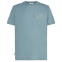 Herren-T-Shirt Icebreaker Men Merino 150 Tech Lite SS Tee Peaceful Pass hellblau Flint Blue