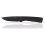 Klappmesser Acta non verba Z200 DLC/Plain Edge, G10/Lock Black
