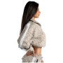 Damen-Sweatshirt Nebbia Half-Zip Leopard Sweatshirt Primal