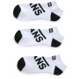 Herrensocken Vans No Show weiß White 2