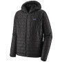 Herrenjacke Patagonia Nano Puff Hoody schwarz Black
