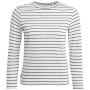 Herren-T-Shirt Craghoppers Nosilife Abel Long Sleeved T-Shirt weiß/schwarz lichen green archive
