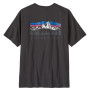 Herren-T-Shirt Patagonia M's Fitz Roy Foothills T-Shirt schwarz Ink Black