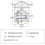 Wanderzelt Vango Nevis 300
