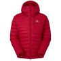 Damenjacke Mountain Equipment W's Baltoro Jacket 2022 dunkelrot CapsicumRed