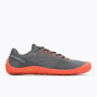 Herrenschuhe Merrell Vapor Glove 6 grau granite/tangerine