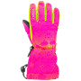 Kinderhandschuhe Relax Puzzy rosa/gelb PinkNeonYellow