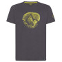 Herren-T-Shirt La Sportiva Cross Section T-Shirt M grau Carbon/Kiwi