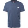 Herren-T-Shirt The North Face Simple Dome Tee weiß/blau VintageIndigo