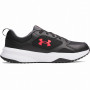 Herren Sportschuhe Under Armour Charged Edge schwarz/rot Black