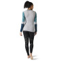 Damen-Funktionsshirt Smartwool W Intraknit Merino 200 Colorblock Crew